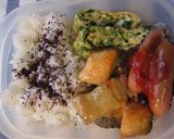 A picture of step 5 of Salmon Cooked In Mayonnaise - For Bento.
