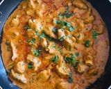 A picture of step 8 of Buttered creamy mutton #festivedishrecipecontest.