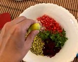 A picture of step 4 of Peanut makhana chaat.