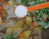 A picture of step 6 of 197. Simple Beef Vegetable Soup.