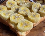 Foto langkah ke 2 dari resep Roti Bakar Pisang.
