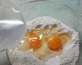 Galuska, teljeskiőrlésű lisztből recept fázis 2 fotója