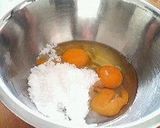 A picture of step 1 of Castella Sponge Cake.