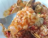 A picture of step 21 of Authentic Vongole Risotto.