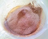 A picture of step 8 of Sophisticated Chocolate Pound Cake Made With Pancake Mix.