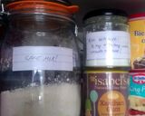 A picture of step 1 of Vickys Homemade 'Box' Cake Mix, Gluten, Dairy, Egg & Soy-Free.