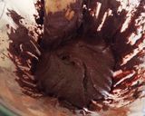 A picture of step 2 of Vickys Chocolate Freezer Fudge.