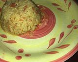 A picture of step 2 of Rice & potato jollof🍛.