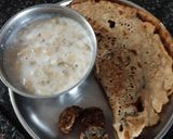 धिरडे शिखरण हेल्दी नाश्ता (Dhirde Shikran Recipe In Marathi) रेसिपी स्टेप 2 फोटो 