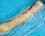 A picture of step 6 of Pinwheel Cookies 😍😍.