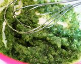A picture of step 3 of Egg-free Parsley & Cheese Pound Cake.