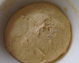 A picture of step 4 of Bienenstich Cake with Homemade Vanilla Creme.