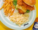 A picture of step 7 of Crispy Mighty Zinger Burger.