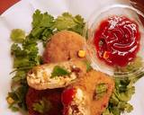 Paneer veggies starter for evening hunger. Rich in calcium recipe step 6 photo
