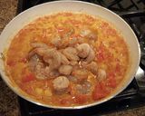 A picture of step 7 of Coconut shrimp curry *SKINNY*.