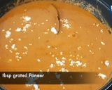 A picture of step 3 of Paneer Lababdar.