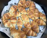 Hình bước làm 3 của món Bánh Croissant Mini Nướng Chấm Sữa Đặc
