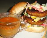 A picture of step 17 of Vegetarian Burger - under 30 min.