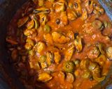 Kagylós olívabogyós tészta recept fázis 3 fotója
