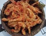 Foto langkah ke 3 dari resep 192) Ayam Suwir Pedas Simple.