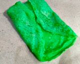 Foto langkah ke 4 dari resep Dadar gulung pandan gula merah.