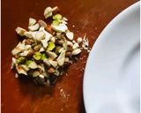 A picture of step 6 of Dry fruits stuffed coconut laddoo.