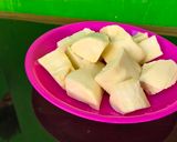 Foto langkah ke 1 dari resep Bubur singkong saus Thailand.