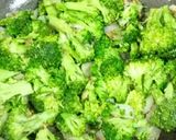 A picture of step 2 of Garlic Broccoli Soup.