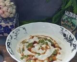A picture of step 2 of Mini Makhana Dahi Bhalla.
