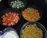 A picture of step 2 of Macaroni salad.
