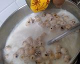 A picture of step 4 of Badam-Makhhana Kheer(calcium rich).