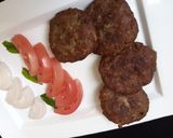 A picture of step 8 of Ispahani Kebab.