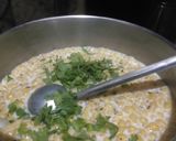 A picture of step 4 of Boondi Raita.