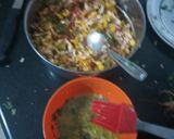 A picture of step 4 of Peri peri stuffed pav.