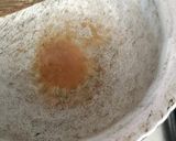 A picture of step 2 of Bhuggal Chawal  without Onion -Sindhi Special.