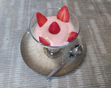 Foto del paso 2 de la receta: Crema de fresas de Huelva con nata 🍓 sin azúcar 🇪🇸
