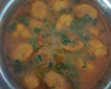 A picture of step 10 of Mangodi curry.