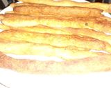 A picture of step 4 of Spicy Garri kokoro.