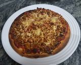 Foto del paso 4 de la receta: Pizza de carne picada y verduras