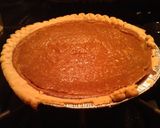 A picture of step 9 of Fresh pumpkin pie.