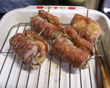 A picture of step 11 of Cheese Stuffed Chikuwa Fritters with Shiso.