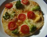 A picture of step 13 of Easy Pizza Dough (no proofing needed).
