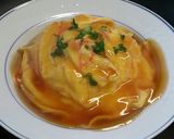 A picture of step 10 of Easy Egg Drop Gyoza Soup.