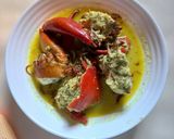 Foto langkah ke 5 dari resep Kepiting isi kelapa (kambu).