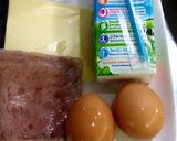 รูปขั้นตอนการทำที่ 1 ของ ไข่ม้วนแฮมไก่