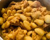 Foto del paso 5 de la receta: Ñoquis de Pollo al curry picante