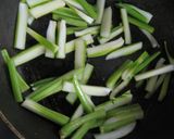 A picture of step 3 of Squid and Celery Chinese Savory Stir-Fry.