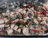 A picture of step 3 of 5 Pepper Chicken And Rice Casserole.