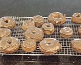 A picture of step 10 of Baked Chocolate Glazed Donuts.