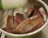 A picture of step 1 of Blue Mackerel Simmered in Miso.
